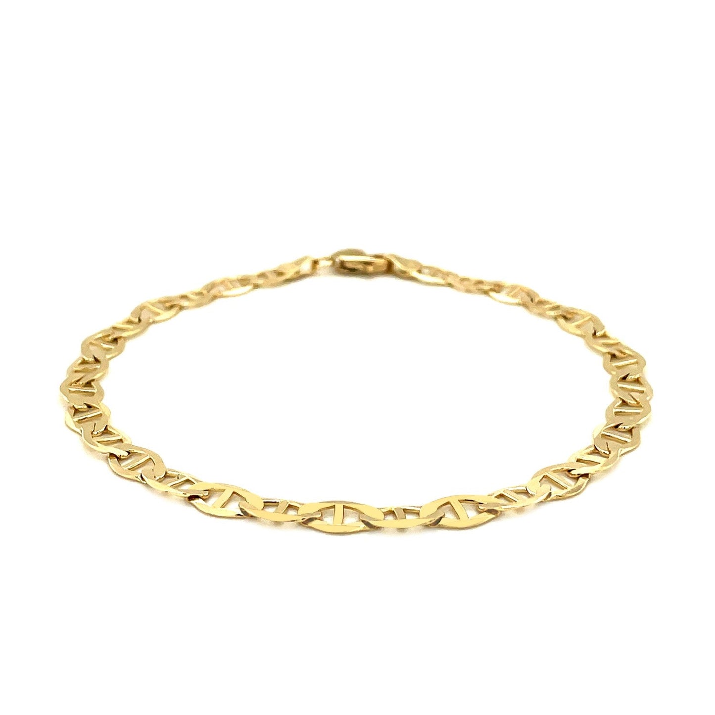 10k Yellow Gold Mariner Link Bracelet (5.10 mm)