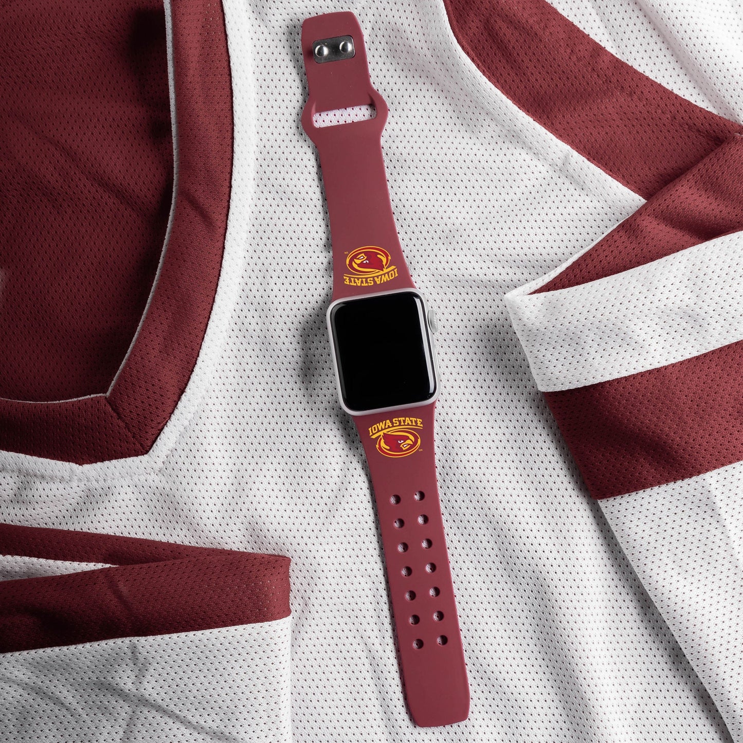 Iowa State Cyclones HD Apple Watch Band